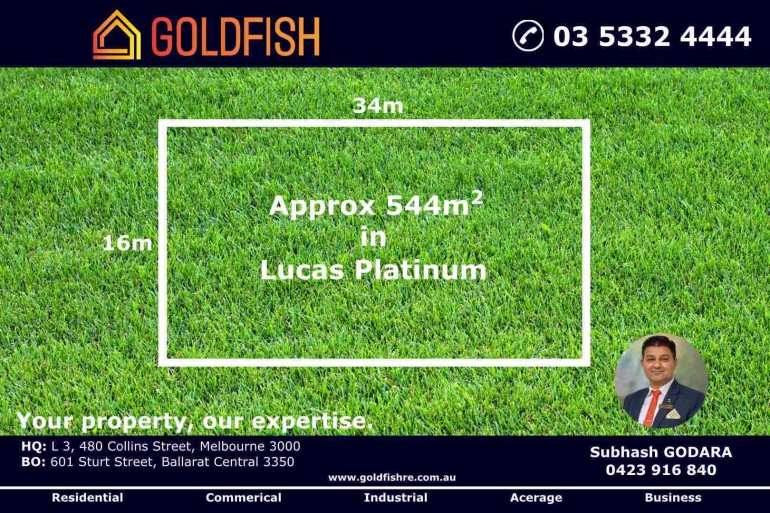Land for Sale in Ballarat I Lucas Platinum – Build your dream Home at Prime & Most sought Location